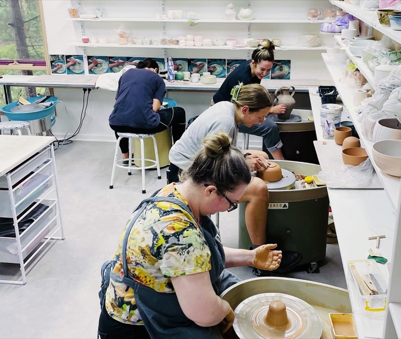 Claydreamers Pottery Studio, Were Street village, Montmorency