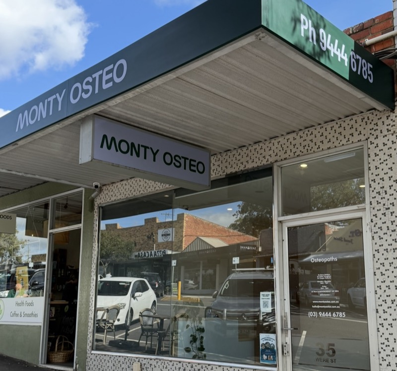 Montmorency Osteopathic Clinic, Were Street village, Montmorency